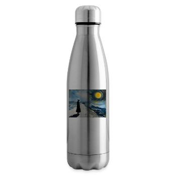 Mama am Strand 5 - Isolierflasche - Lightsilver - Rechts