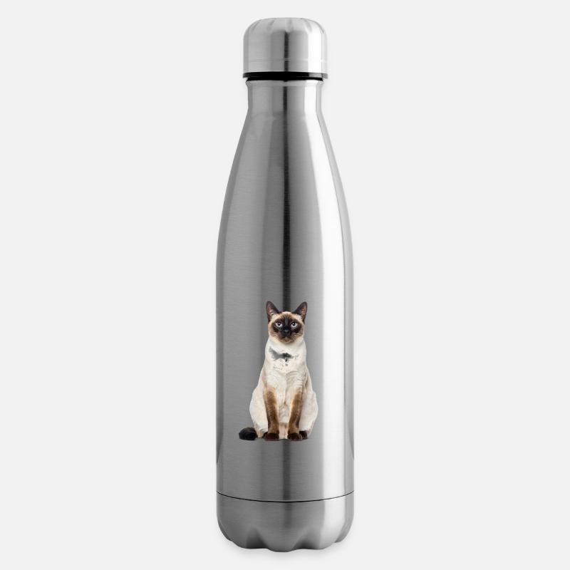 Siam Cat – Good Pet Edition - Isolierflasche - Lightsilver