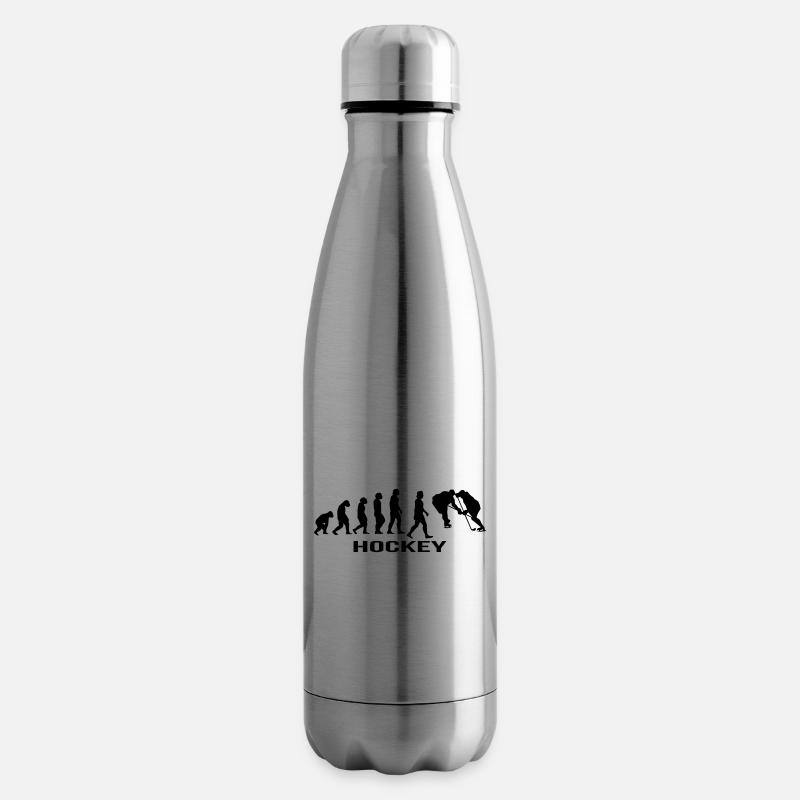 hockey - Bouteille isotherme - argent clair