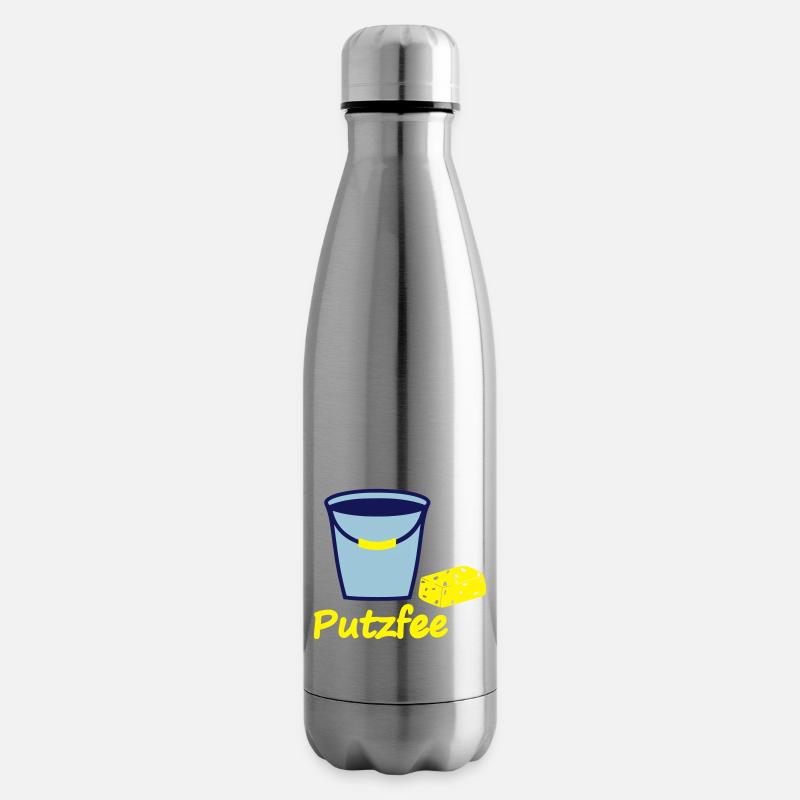 Putzfee - Isolierflasche - Lightsilver
