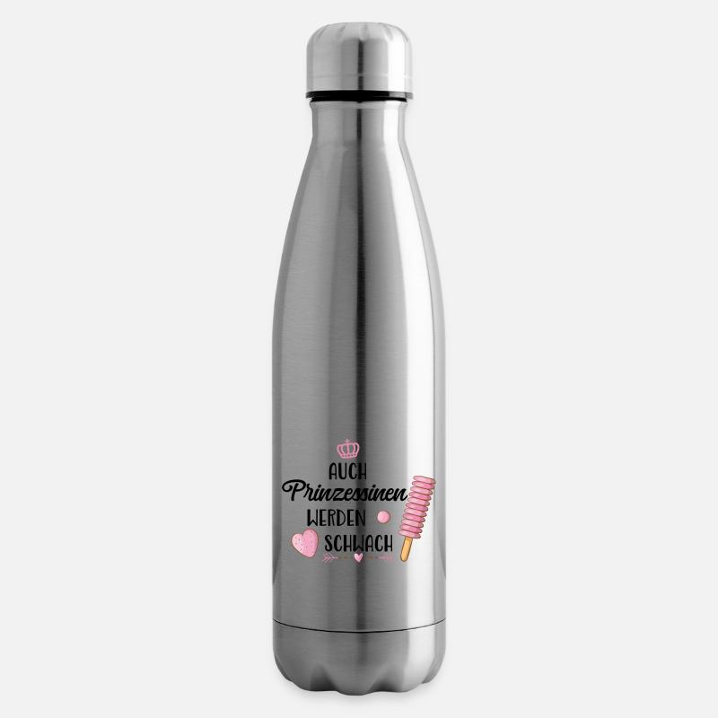 lustige Sprüche - Isolierflasche - Lightsilver