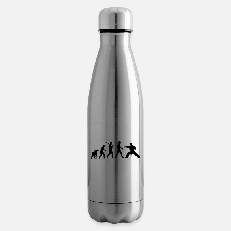 Evolution: Karate - Isolierflasche - Lightsilver