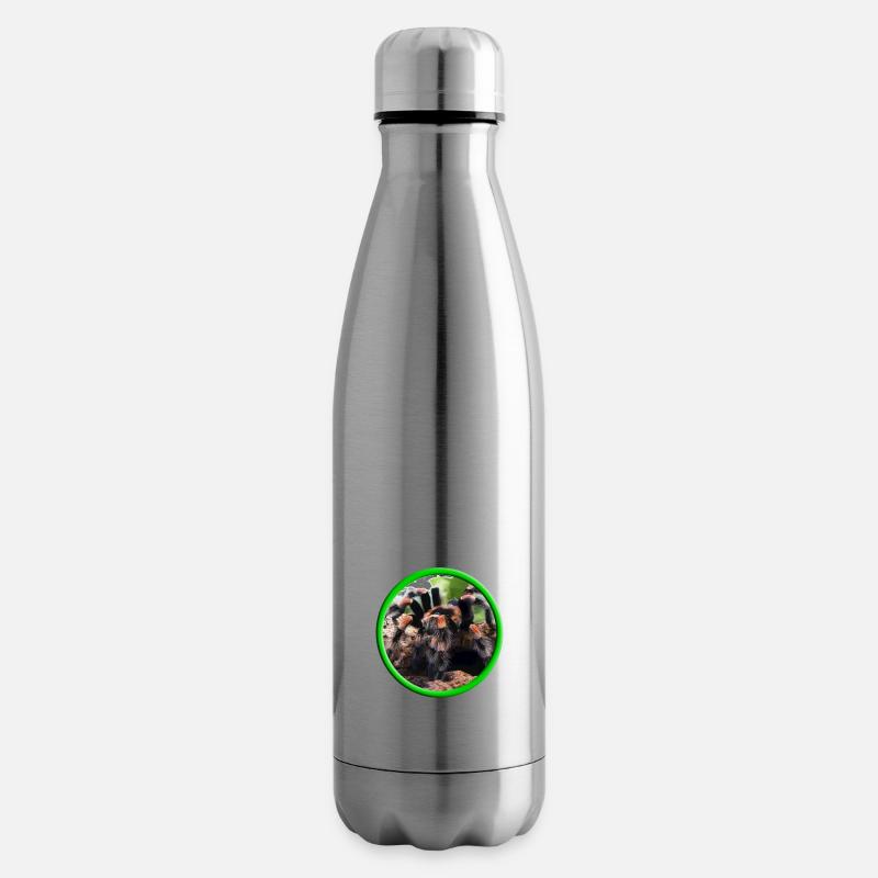 Vogelspinne / Spinnenflüsterer - Isolierflasche - Lightsilver