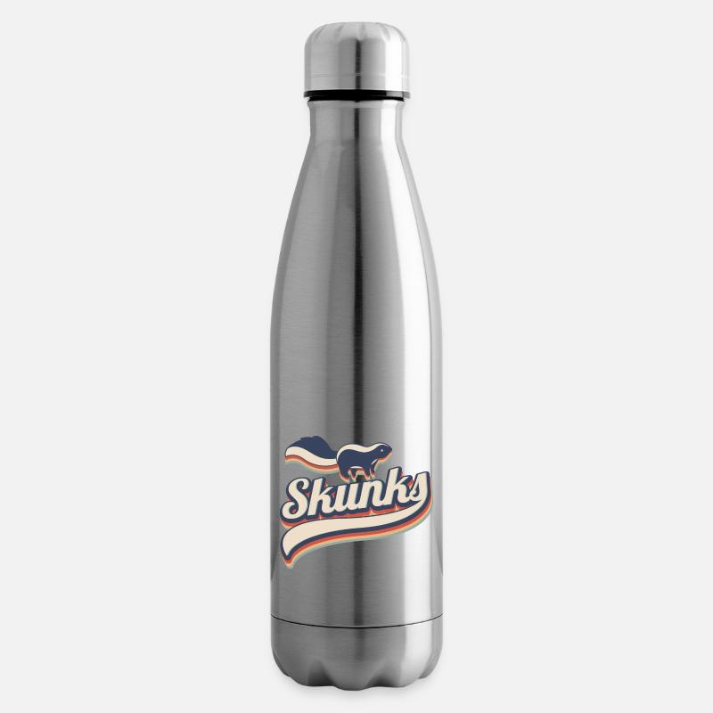 Retro putesse Skunks - Bouteille isotherme - argent clair