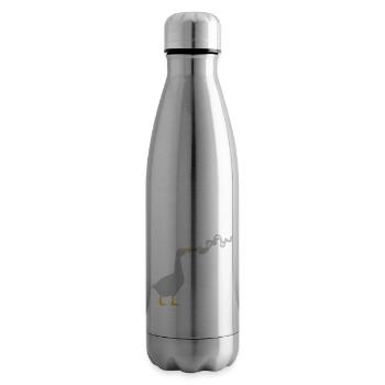 Joint Stoner Goose - Insulated Water Bottle - silver - Right