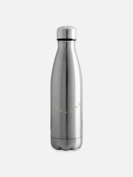 Birdies - Insulated Water Bottle - silver