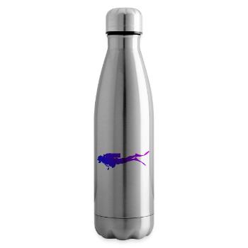 Scuba Diver Plongée sous-marine Diver Diver - Bouteille isotherme - argent clair - Droite