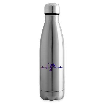 Rollerskaten Roller Skating Roller Skate Roller Skat - Bouteille isotherme - argent clair - Droite
