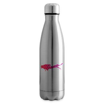 Plongée libre pour hommes Plongeur pour femmes Plongée - Bouteille isotherme - argent clair - Droite