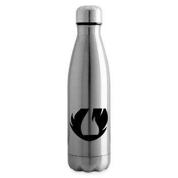 kissing flame flame frenzy - Insulated Water Bottle - silver - Right
