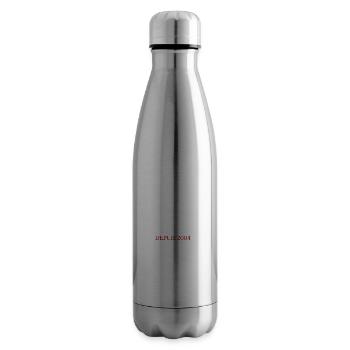 Mère veilleuse depuis 2004 - Bouteille isotherme - argent clair - Droite