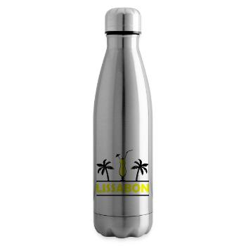 Lisbon - Insulated Water Bottle - silver - Right