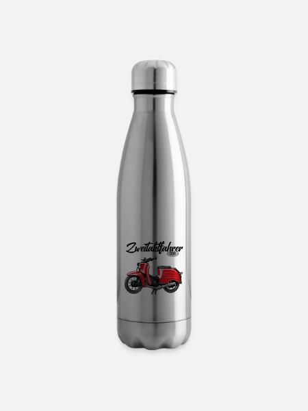 Schwalbe (rot / Zweitaktfahrer) // Illustration - Isolierflasche -