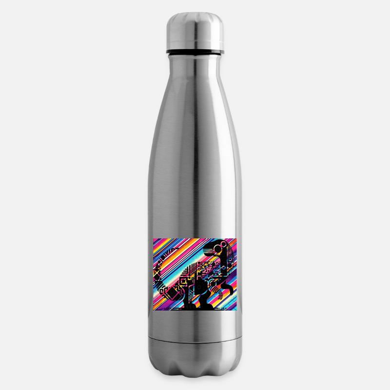 Dino - Isolierflasche - Lightsilver