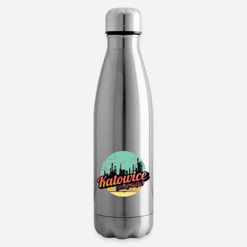 Kattowitz Oberschlesien - Isolierflasche - Lightsilver