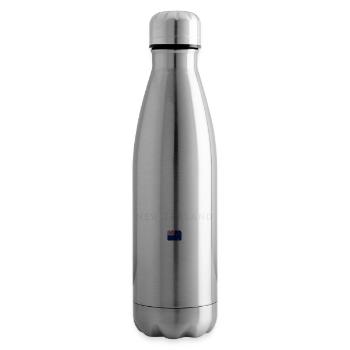 Drapeau de la Nouvelle-Zélande - Bouteille isotherme - argent clair - Droite