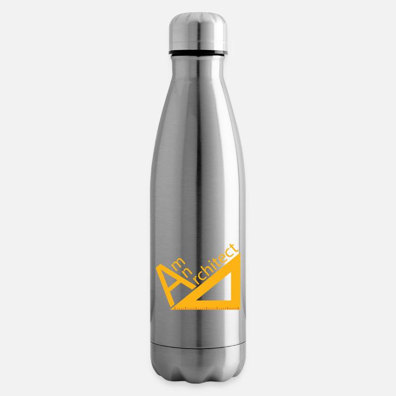 Architecte / Architecture: suis architecte - Bouteille isotherme - argent clair