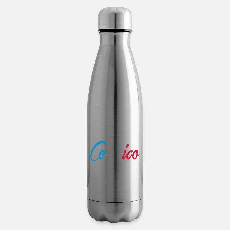 Cocorico - Bouteille isotherme - argent clair
