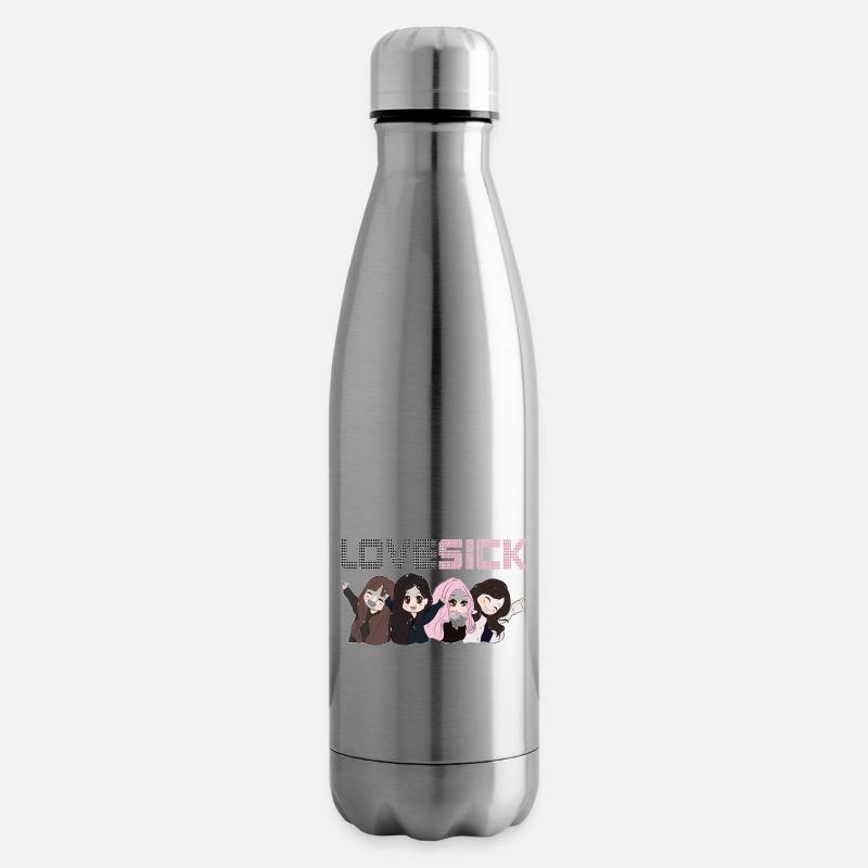 K-Pop. - Isolierflasche - Lightsilver