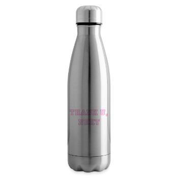 Phrase Thank you, next Ariana Pink Vintage - Insulated Water Bottle - silver - Right