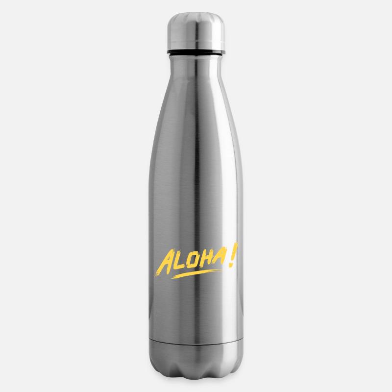 ALOHA! - Isolierflasche - Lightsilver