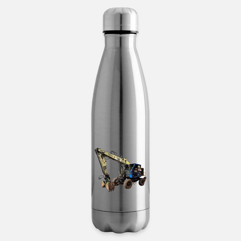 T174 Bagger DDR - Isolierflasche - Lightsilver