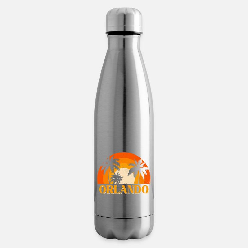Orlando Floride - Bouteille isotherme - argent clair