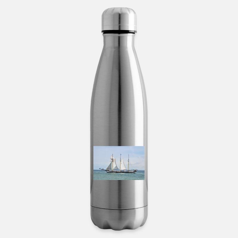 Segelschiff - Isolierflasche - Lightsilver