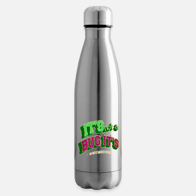 dayfathers day college student computer awesome - Isolierflasche - Lightsilver