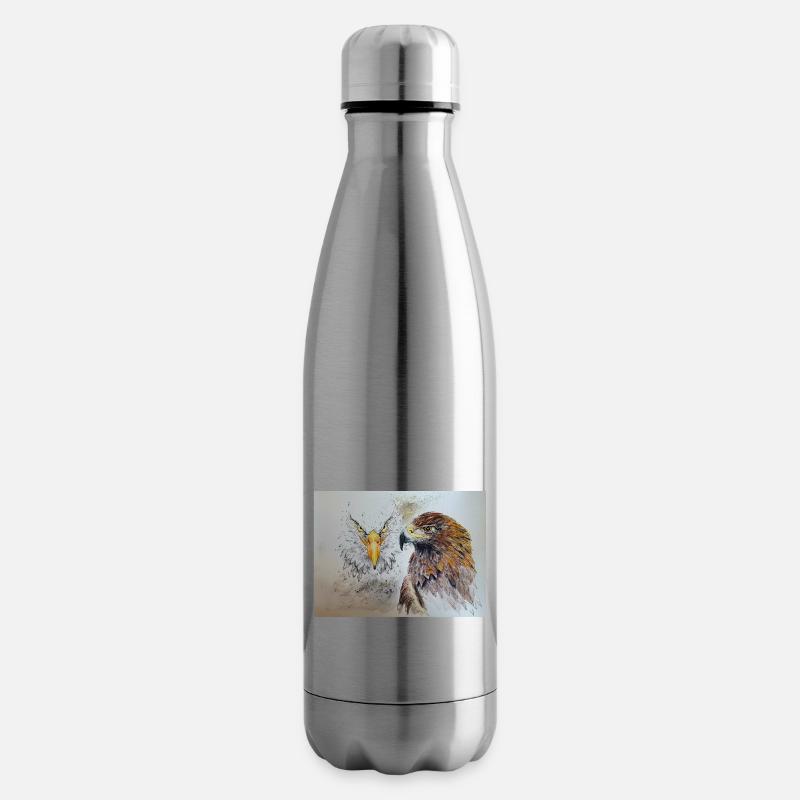 Adler - Isolierflasche - Lightsilver