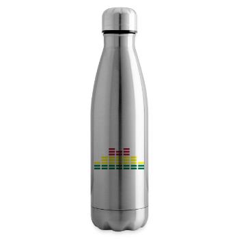 music - Bouteille isotherme - argent clair - Droite