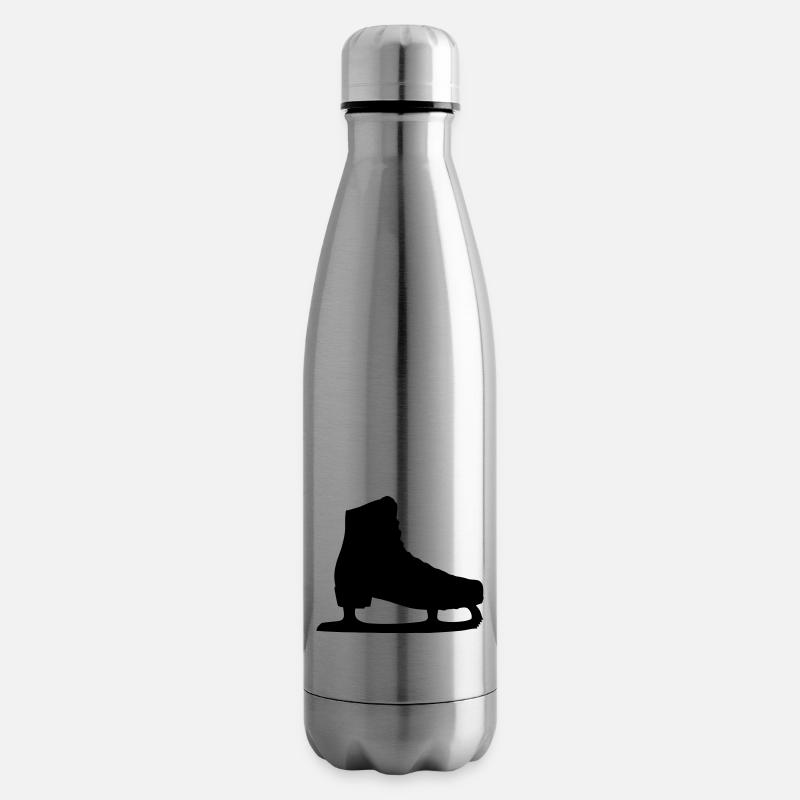 schlittschuh - Isolierflasche - Lightsilver