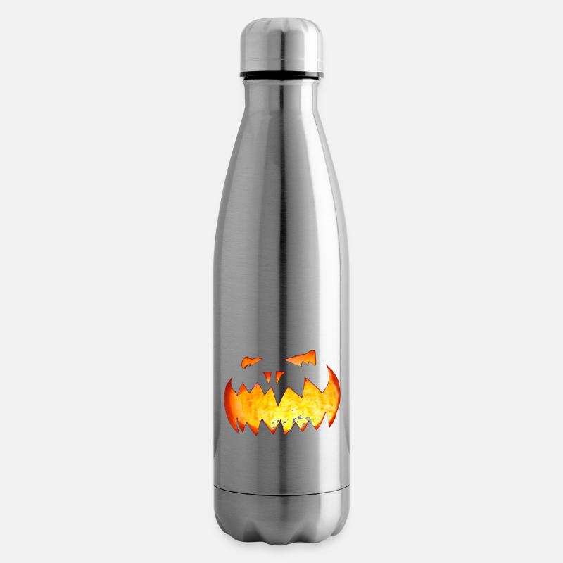 Halloween Pumpkin - Isolierflasche - Lightsilver