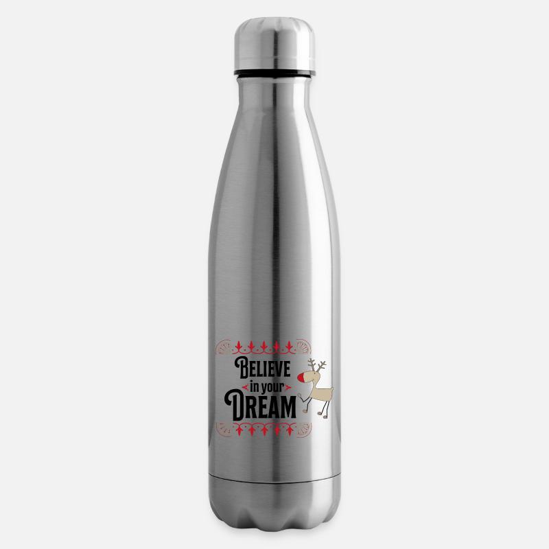Weihnachten - Isolierflasche - Lightsilver