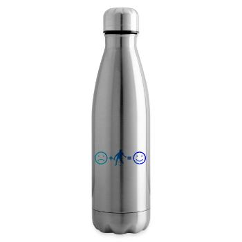 Men's Badminton Squash Badminton Women's Badmintons - Insulated Water Bottle - silver - Right
