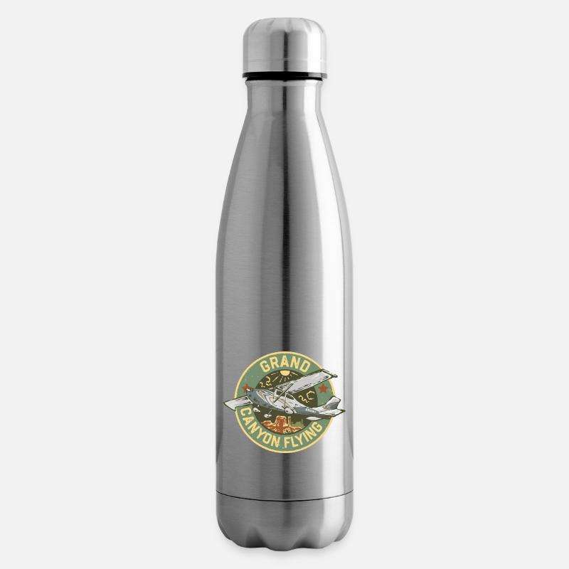 Grand Canyon Flying - Isolierflasche - Lightsilver