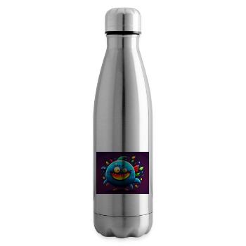 Monster - Bouteille isotherme - argent clair - Droite