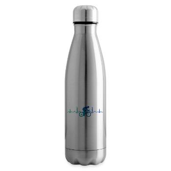 Vélo de route pour hommes Vélo de route Vélo de route Vélo de route - Bouteille isotherme - argent clair - Droite