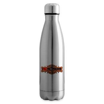 1245 zwischen den Zeilen schwarz - Isolierflasche - Lightsilver - Rechts