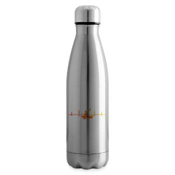 Kayak Femme Canoë Kayak Kayak Homme - Bouteille isotherme - argent clair - Droite