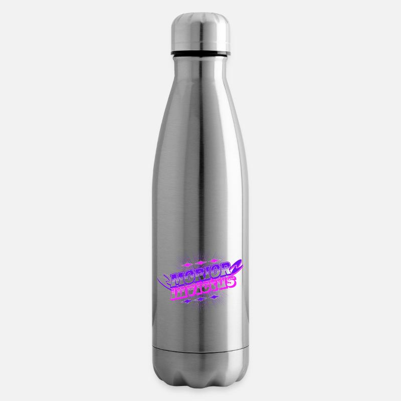 Morior Invictus - Bouteille isotherme - argent clair