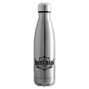 best dad - Isolierflasche - Lightsilver - Rechts