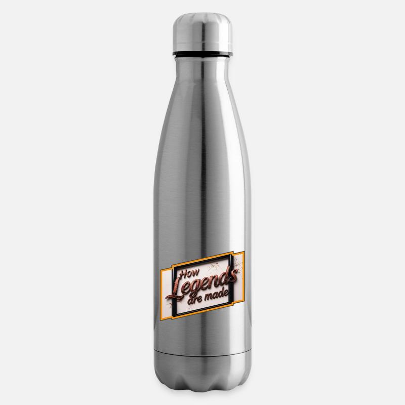 Wie Legenden geboren werden - Isolierflasche - Lightsilver