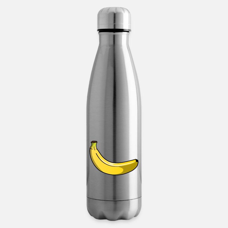 Banane - Isolierflasche - Lightsilver