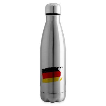 Golfspieler Deutschland Flagge Golf - Isolierflasche - Lightsilver - Rechts