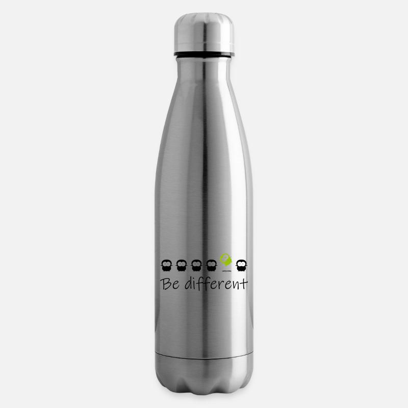 be different - Bouteille isotherme - argent clair