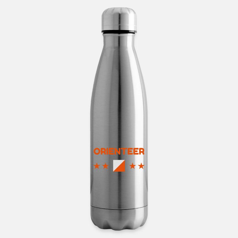 Orienteering / Orienteer / Course d'Orientation - Bouteille isotherme - argent clair