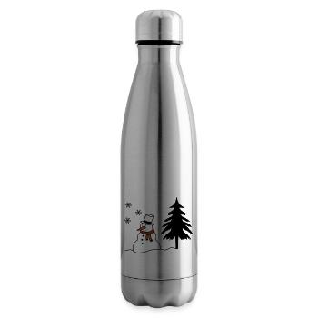 schneemann - Isolierflasche - Lightsilver - Rechts