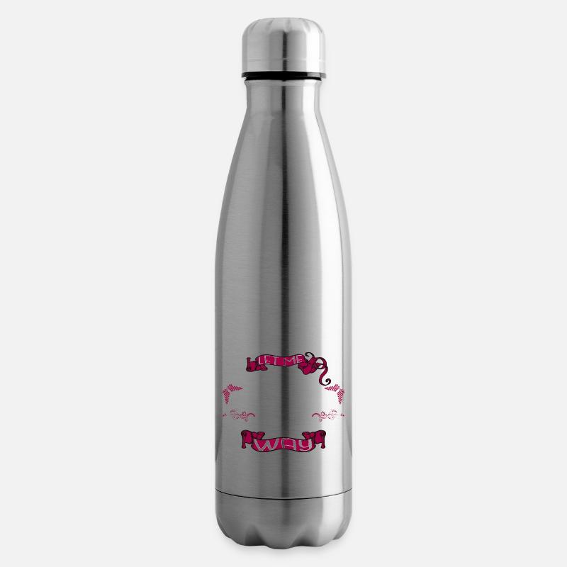 under construction gym buddy gift fit gymnast - Isolierflasche - Lightsilver