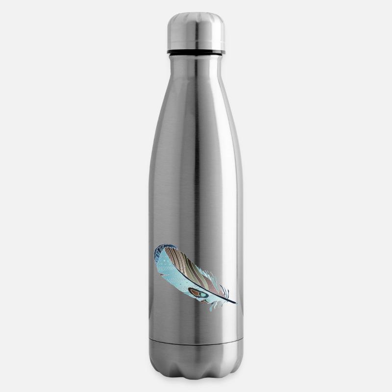 Feder - Isolierflasche - Lightsilver